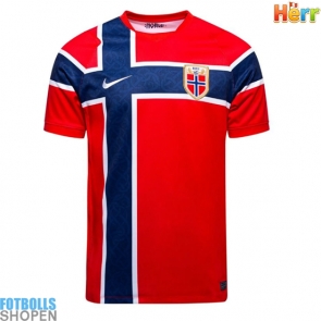 Billiga Norge Hemmatröja VM 2026 Kortärmad